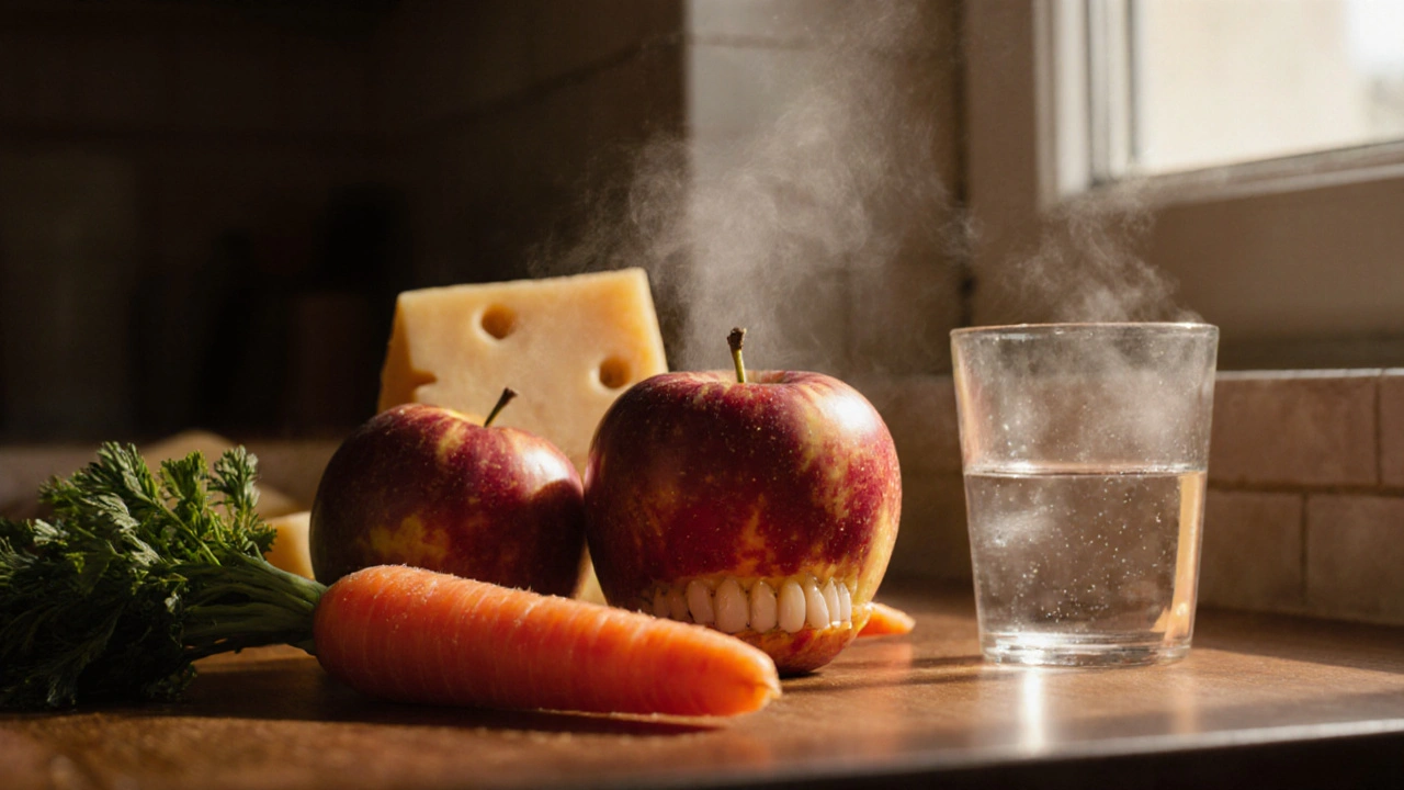 Co jíst, aby byly bílé zuby: potraviny, které chrání vaši úsměv