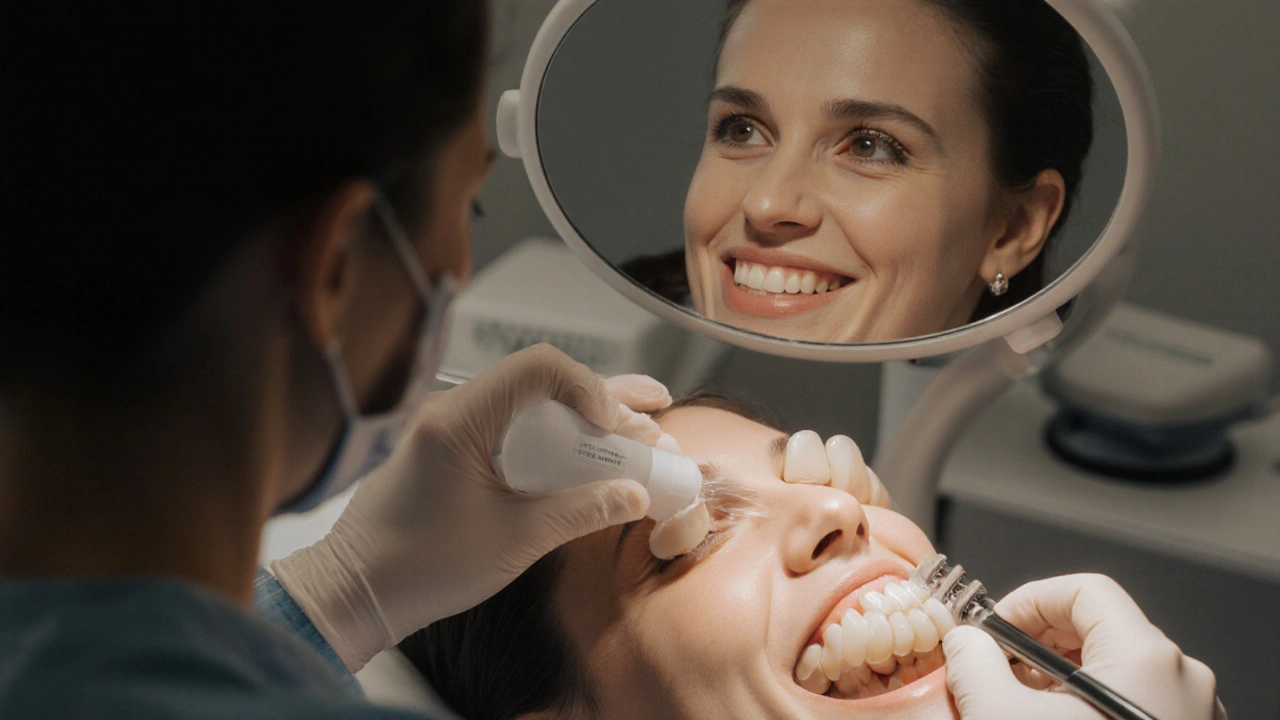 Keramické zuby: Jak zvládnout návštěvu u hygienistky