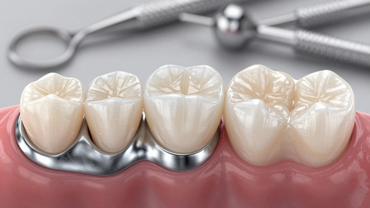 Co je to metalokeramická korunka a kdy se používá?