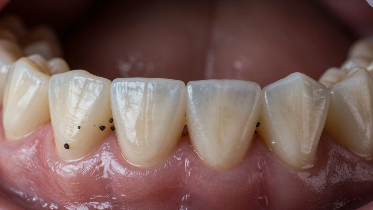 Jak černý zubní kámen ovlivňuje váš dech - příčiny a řešení