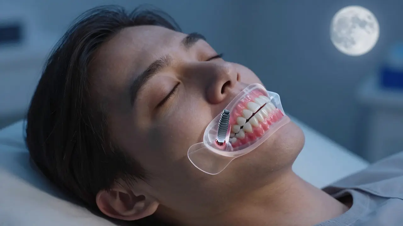 Jak zubní implantáty mohou pomoci při bruxismu