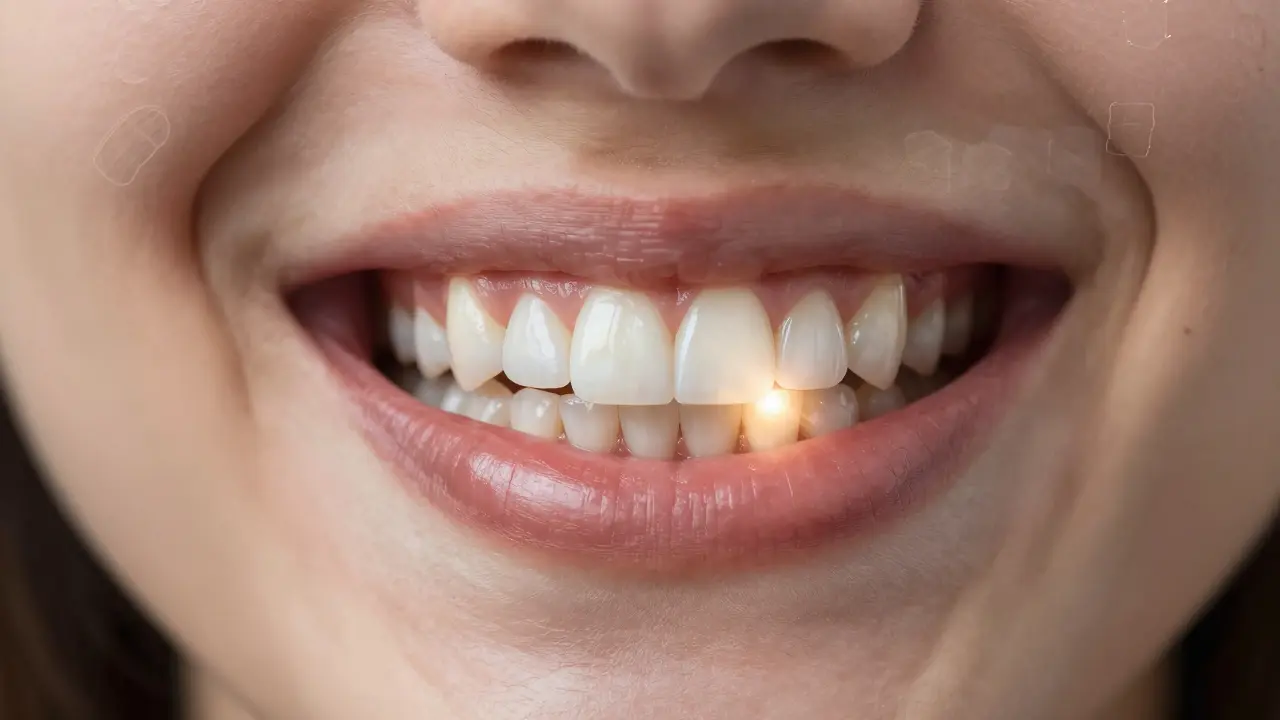 Keramické fazety jako kousky vitráže na zubech, zatímco braketové systémy zmizí.