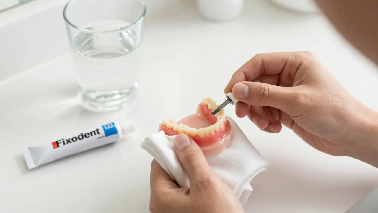 Čím přilepit umělý zub? Praktický návod pro dočasnou fixaci zubního protézu