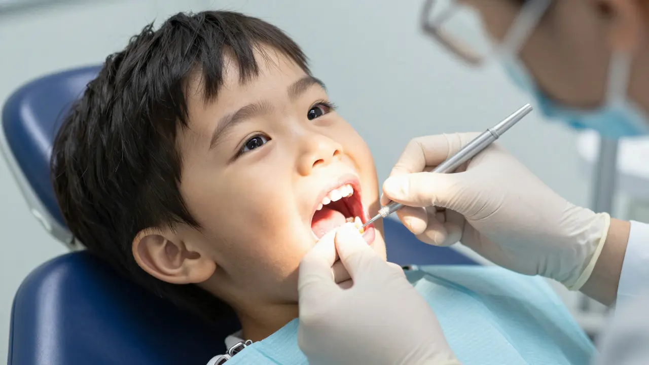 Co na prorůstání stoliček? Co potřebujete vědět o vývoji trvalých zubů u dětí