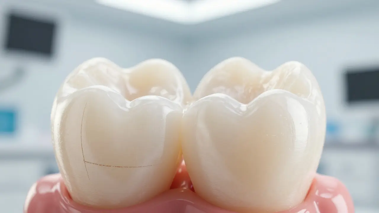 Prasklá zubní sklovina: Co s ní dělat a lze ji opravit doma?