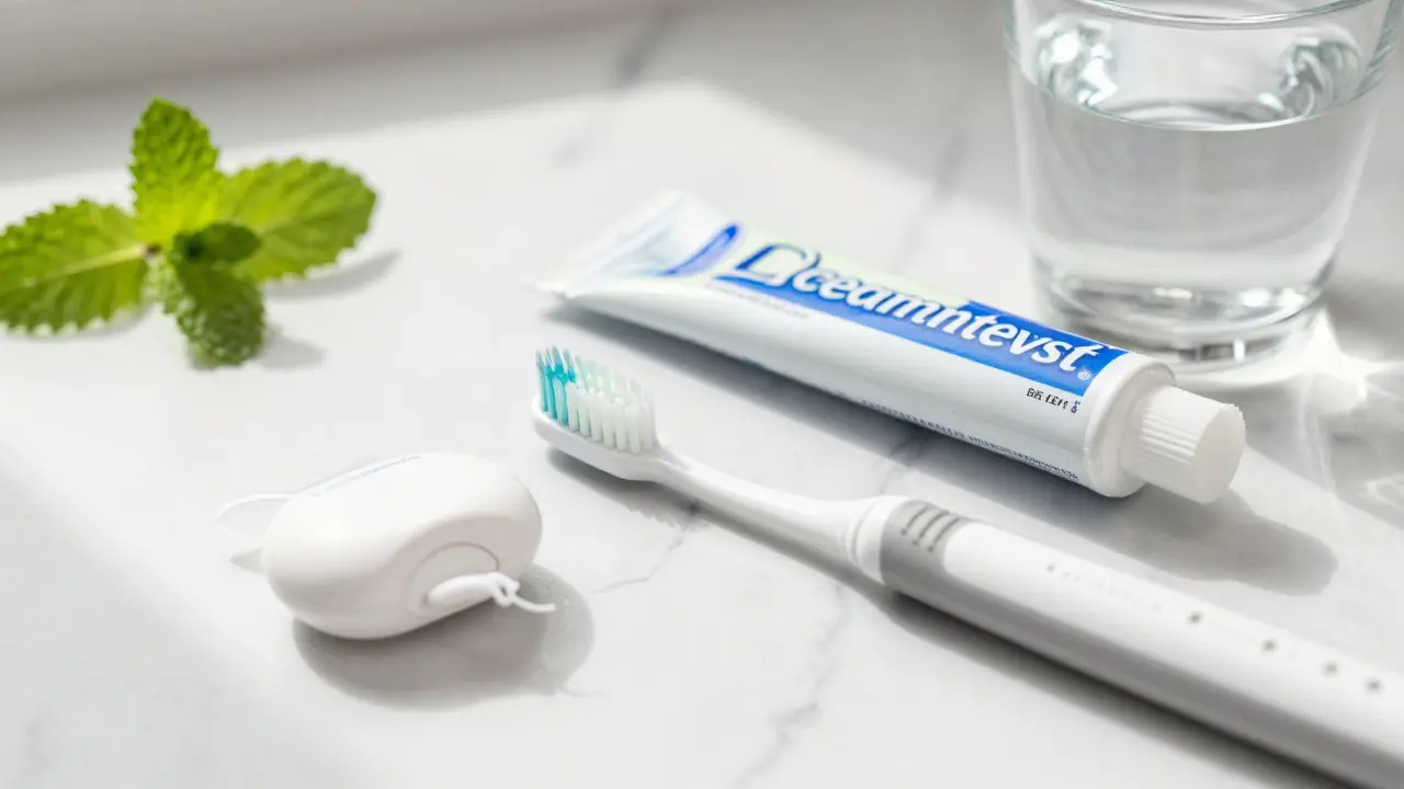 Elektrický kartáček a prostředky pro ústní hygienu