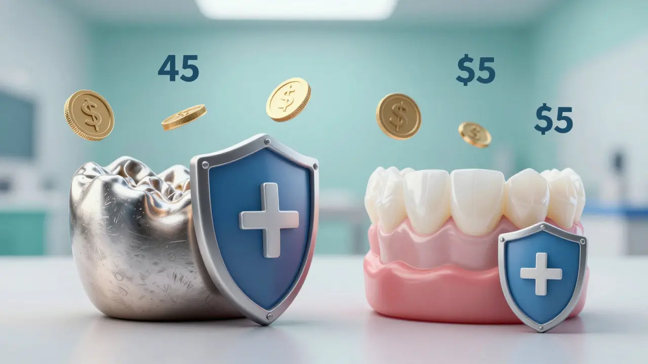 Porovnání cen a pojištění u různých typů korunek